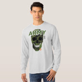 HANDSKULL Army Long Sleeve B2 T-shirt (Voorkant volledig)
