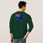 HANDSKULL Australië - Basic lange mouwen T-shirt (Achterkant volledig)
