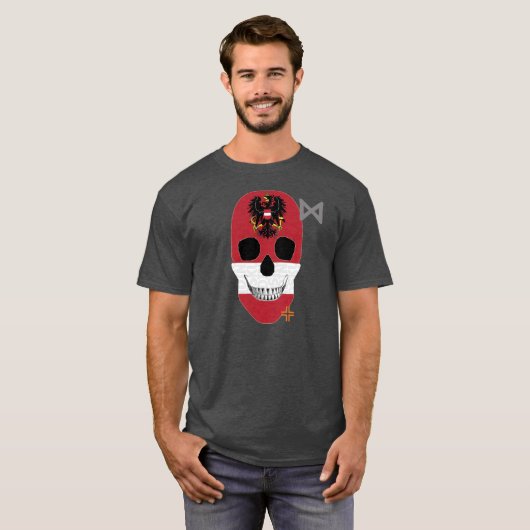 HANDSKULL Austria t-shirt Basic B2 (Voorkant volledig)