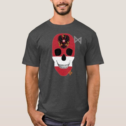 HANDSKULL Austria t-shirt Basic B2 (Voorkant)