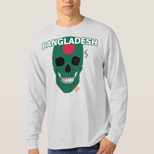 HANDSKULL Bangladesh Long-hoeve T-Shirt B2 (Voorkant)