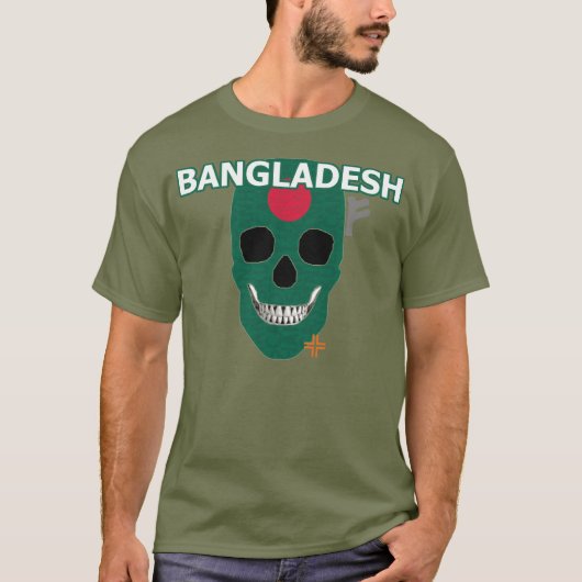 HANDSKULL Bangladesh t-shirt Basic B2 (Voorkant)