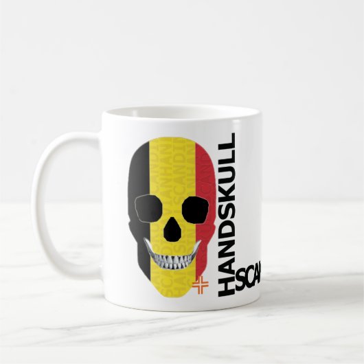 HANDSKULL België Classic Mok O4 (Links)