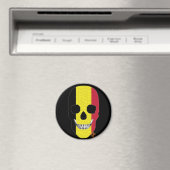 HANDSKULL België ronde magneet B2 (Insitu (Vaatwasser))