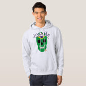 HANDSKULL Brazil Hooded Sweatshirt B2 (Voorkant volledig)