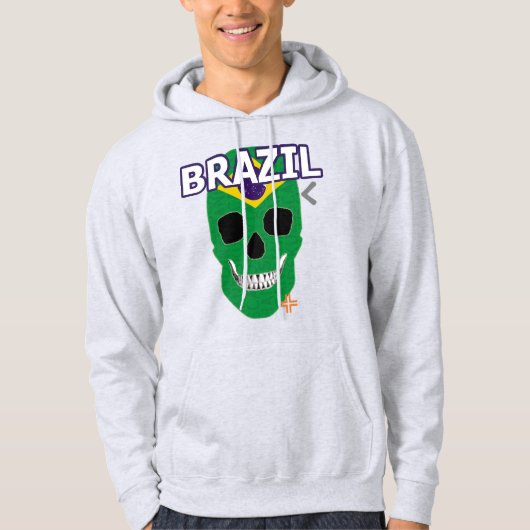 HANDSKULL Brazil Hooded Sweatshirt B2 (Voorkant)