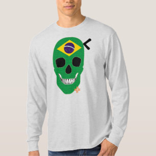 HANDSKULL Brazilië Lange hoes T-Shirt B2