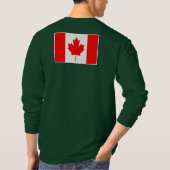 HANDSKULL Canada - Basishoes van lange lengte T-shirt (Achterkant)