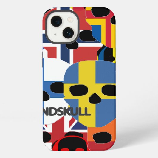 HANDSKULL Cerebro iPad Barely There Case-Mate iPhone Hoesje (Achterkant)