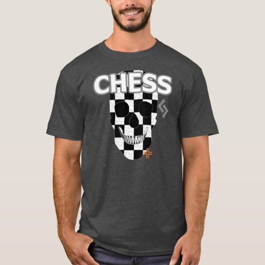 HANDSKULL Chess t shirt Basic B2 (Voorkant)