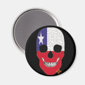 HANDSKULL Chili ronde magneet B2 (Voorkant / Achterkant)
