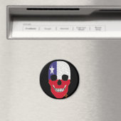 HANDSKULL Chili ronde magneet B2 (Insitu (Vaatwasser))
