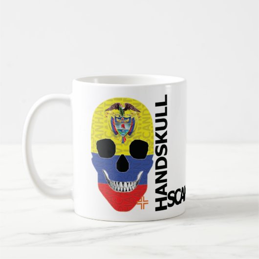 HANDSKULL Colombia Classic Mok O4 (Links)