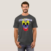 HANDSKULL Colombia t-shirt basis B2 (Voorkant volledig)