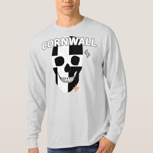 HANDSKULL Cornwall Lange hoes T-Shirt B2 (Voorkant)