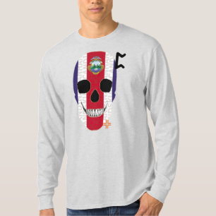 HANDSKULL Costa Rica Long Sleeve B2 T-shirt