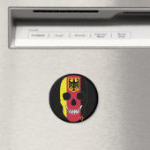 HANDSKULL Duitsland ronde magneet B2 (Insitu (Vaatwasser))