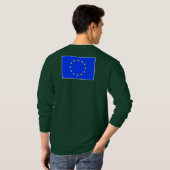 HANDSKULL Europe - Basic met lange mouwen T-shirt (Achterkant volledig)