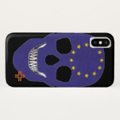 HANDSKULL Europe hoesje iPhone X B2 (Achterkant (horizontaal))