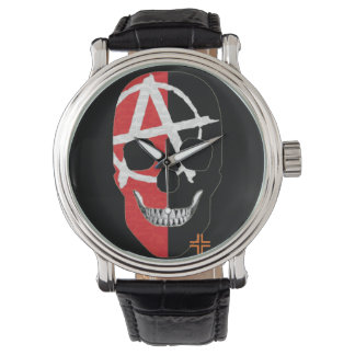 HANDSKULL FAI horloge mannen leer B2