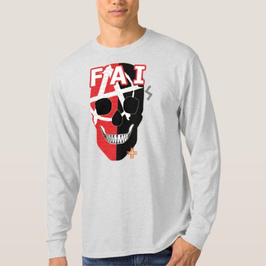 HANDSKULL FAI Long-hoeve T-Shirt B2 (Voorkant)