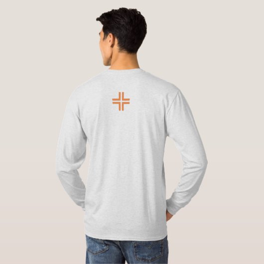 HANDSKULL FAI Long-hoeve T-Shirt B2 (Achterkant volledig)
