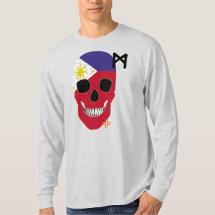 HANDSKULL Filipijnen Lange hoes T-Shirt B2