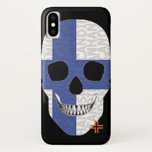 HANDSKULL Finland hoesje iPhone X B2