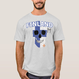 HANDSKULL Finland t-shirt Basic B2