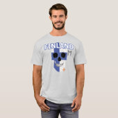 HANDSKULL Finland t-shirt Basic B2 (Voorkant volledig)
