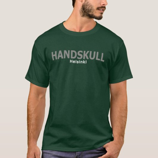 HANDSKULL Finland - T-shirt Basic Dark (Voorkant)