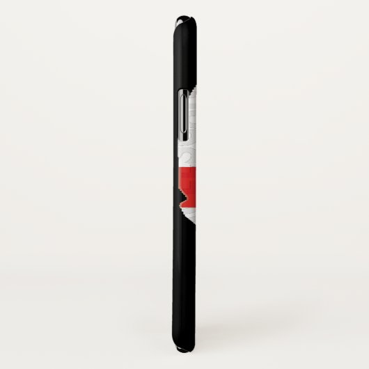 HANDSKULL Georgia hoesje iPhone X B2 (Achterkant / rechts)