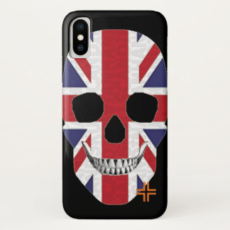 HANDSKULL Groot-Brittannië hoesje iPhone X B2