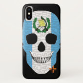 HANDSKULL Guatemala hoesje iPhone X B2 (Achterkant)