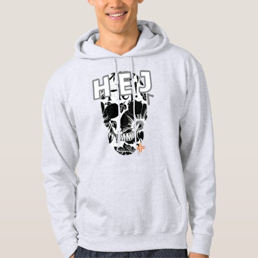 HANDSKULL Hej Hooded Sweatshirt B2 (Voorkant)