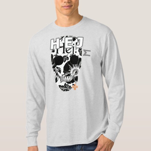 HANDSKULL Hej Long-hoeve T-Shirt B2 (Voorkant)