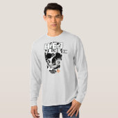 HANDSKULL Hej Long-hoeve T-Shirt B2 (Voorkant volledig)