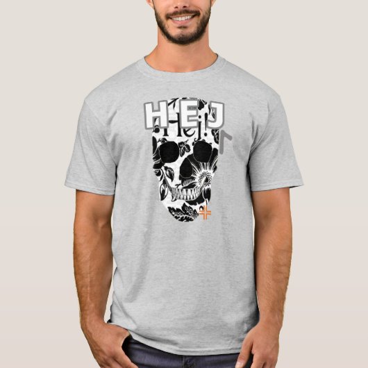 HANDSKULL Hej t-shirt Basic B2 (Voorkant)
