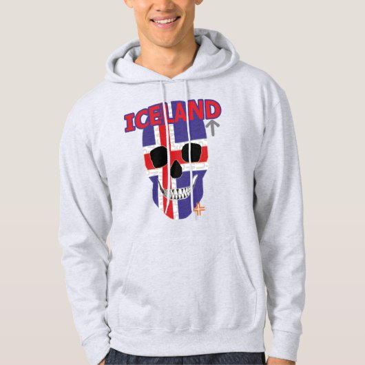 HANDSKULL IJsland - Gedekt Sweatshirt B2 (Voorkant)