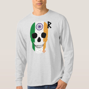 HANDSKULL India Lange hoes T-Shirt B2