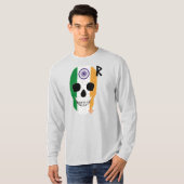 HANDSKULL India Lange hoes T-Shirt B2 (Voorkant volledig)