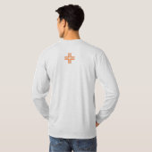 HANDSKULL India Lange hoes T-Shirt B2 (Achterkant volledig)