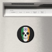 HANDSKULL India ronde magneet B2 (Insitu (Vaatwasser))