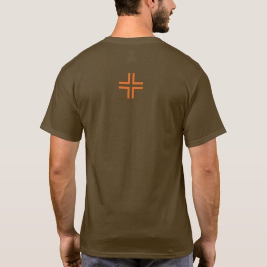 HANDSKULL India t-shirt Basic B2 (Achterkant)