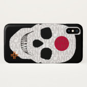 HANDSKULL Japan hoesje iPhone X B2 (Achterkant (horizontaal))