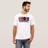 HANDSKULL Kolors - Vernietigd T-shirt (Voorkant volledig)