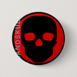 HANDSKULL Liv - Buttonnen Ronde Button 5,7 Cm