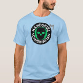HANDSKULL LIV Emerald t shirt Basic P4 (Voorkant)