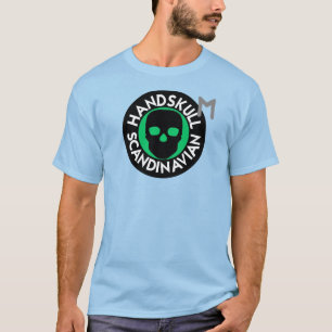HANDSKULL LIV Emerald t shirt Basic P4