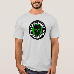 HANDSKULL LIV Forest Green t-shirt Basic P4
